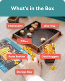 SimplyFun My Mine - Engaging Dice Based Probability & Strategy Game to Learn and Master Outcome Prediction, Fun Educational Experience for 2-6 Players, Suitable for Ages 6 and Up by TinyTreasures Baby Boutique