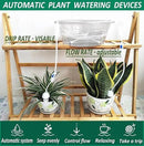 Self Watering Planter Insert, New Plant Watering Devices with Flow Regulator, Upgrade Self Watering Spikes with Controller, Vacation Drip Irrigation System Protect Your Plants (2 PCS) by GreenHaven Gardens