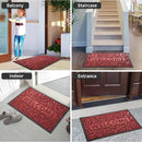 Yimobra Welcome Mat Outdoor, 36x24 Waterproof Large Door Mat Outside Entrance, All-Weather Non Slip Front Door Mat, Low-Profile Entryway Mat Indoor, Porch and Patio, Wine Red by CozyNest Decor