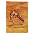 Cooked Shrimp Spicy Hot House Flag 28x40 Porch Sleeve Pole Decorative Outside Yard Banner Artwork Wall Hanging, Polyester