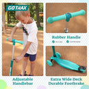 Gotrax KS1 Kids Kick Scooter, LED Lighted Wheels and 3 Adjustable Height Handlebars, Lean-to-Steer & Widen Anti-Slip Deck, 3 Wheel Scooter for Boys & Girls Ages 2-8 and up to 110 Lbs by TinyTreasures Baby Boutique