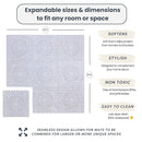 Baby Play Mats for Floor - Layla (6x6ft) - Premium EVA Foam Play Mat for Babies & Toddlers - Perfect for Tummy Time, Crawling, Playroom - Stylish & Comfortable Kids Play Mat by TinyTreasures Baby Boutique
