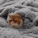Bedsure GentleSoft Fuzzy Sherpa Faux Fur Twin Blanket Grey Cozy Gifts for Women Men, Soft Fleece Plush Warm Minky Thick Blanket Twin Size for Bed, Couch, Dorm Essentials Grey Room Decor Gifts, 60x80 by CozyNest Decor