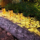 Butterfly Solar Gardening Gifts Lanterns Decorative Outdoor, Flower Pattern Solar Hanging Lights Waterproof, Garden Decor for Women Mom Grandma, Yard Gifts for Patio, Pathway, Landscape by GreenHaven Gardens