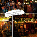 Book Nook DIY Kit - Dreamy - Miniature House Dollhouse Kit for Adult and Teens, Desgined in USA, Booknook Bookshelf Decor Alley Model Build with LED Light, Gifts for Family and Friends by TinyTreasures Baby Boutique