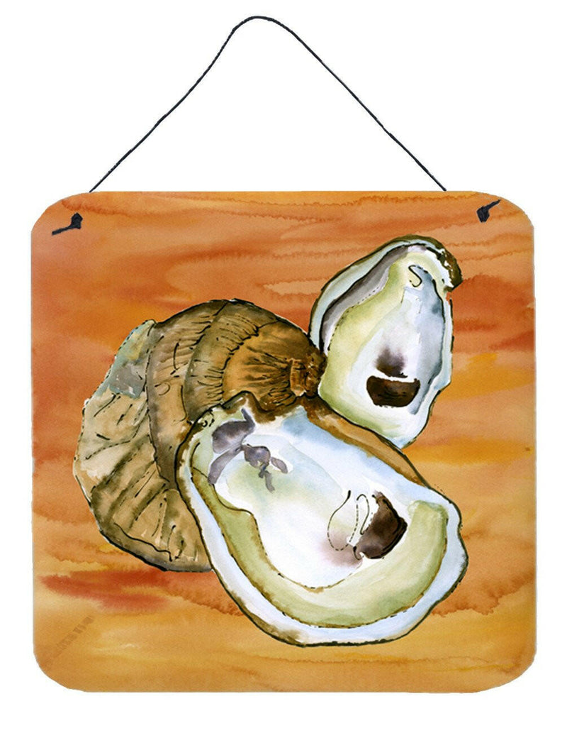 Oyster Aluminium Metal Wall or Door Hanging Prints