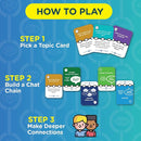 Chat Chains - The Game That Connects Us | Emotional Social Skills Games for Teens | Kids Therapy Games | Ages 8-99 | Fun and Fast | 15 Mins Playtime by TinyTreasures Baby Boutique