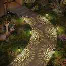 6 Pack Solar Lights Outdoor Garden Decorative with Warm Light Waterproof Pathway Landscape Lights for Path Patio Backyard Walkway Yard Garden Decor (Black, 6Pcs) by GreenHaven Gardens