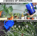 Watering Can Indoor for House Plants Small Watering cans with Long Spout Flower Model Sprinkler Head 1.2L (Blue, 1.2L) by GreenHaven Gardens