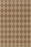 Lahome Checkered Easy Jute 6x9 Rug, Large Rugs for Living Room Dining Room Farmhouse Indoor Outdoor Carpet, Checkerboard Washable Geometric Rug Non Slip Black Carpet for Office Backyard Patio by CozyNest Decor
