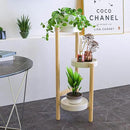 Wisuce Bamboo Plant Stands Indoor, 3 Tier Plant Stand Tall Corner Plant Stand Holder & Plant Display Rack for Outdoor Garden Indoor Home (3 Tier -1) by GreenHaven Gardens