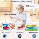 Wooden Creature Puzzles for Toddlers 2-4,Toddler Puzzle Ages 1-3, Montessori Educational Toys for 2 3 Years Old, Wood Learning Gifts for Preschool Kids Boys Girls by TinyTreasures Baby Boutique