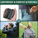 Aurosports 16x32 Compact Binoculars for Adults and Kids - High Powered Small Binoculars with Low Light Vision - Easy Focus Lightweight binos for Bird Watching Hunting Travel Hiking by TinyTreasures Baby Boutique