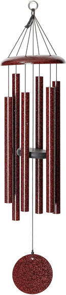 Corinthian Bells by Wind River - 36 inch Ruby Splash Wind Chime for Patio, Backyard, Garden, and Outdoor Decor (Aluminum Chime) Made in The USA by CozyNest Decor