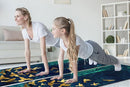 Non Slip Yoga Mat TPE Workout Mat for Men Women, Thick Workout Mat with Carrying Strap, Fitness Mats for Exercise, Yoga, Fitness, Pilates, Floor Workouts (72" x 24" x 6mm) by TinyTreasures Baby Boutique