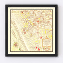 Vintage Map of Greenwich Village, New York 1934