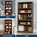 Sauder Miscellaneous Storage 5-Shelf Bookcase/ Book shelf, Washington Cherry finish by CozyNest Decor