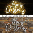 WLHOPE Merry Christmas Neon Sign,Warm White Christmas Neon Signs for Wall Decor,Dimmable Merry Christmas Led Signs for Christmas Party Backdrop Bedroom Window Bar Club Shop,Christmas Gift Decoration by GreenHaven Gardens