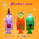 32" Front Porch Light up Halloween Figure Décor, Kit Standing Trick or Treat Indoor and Outdoor Decorations-Alien by CozyNest Decor