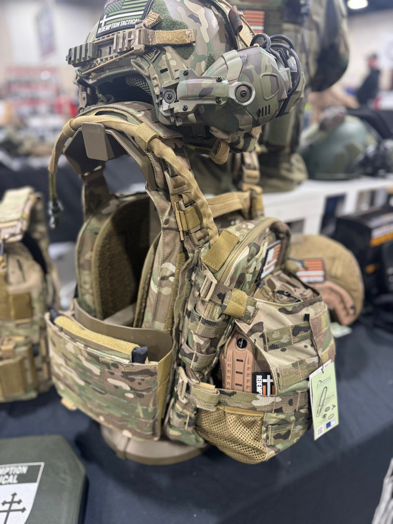 FULL KIT COMBO Crusader 2.0 V4 Armor COMBO PACKAGE LIGHTWEIGHT LEVEL IV (2) 10x12 Front/Back Plates, Mission Plate Carrier Bag