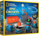 National Geographic Circuit Maker - Electronics Kit for Kids with 40 Electrical Circuit Projects, Electric STEM Toy by TinyTreasures Baby Boutique