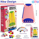 Arts and Crafts for Kids Ages 8-12,Friendship Bracelet Making Kit for Girl,Kids Jewelry Making Kit with 28 Pre-Cut Threads,Christmas Birthday Gifts for Ages 6 7 8 9 10 11 12 Year Old Dark Blue by TinyTreasures Baby Boutique