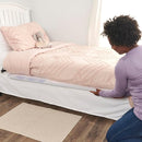 Regalo Hideaway 54-Inch Extra Long Bed Rail Guard, with Reinforced Anchor Safety System, 54” L x 20” H, For ages 2 - 5 years by TinyTreasures Baby Boutique