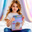 BSCOOL Dog in Style – Design Your Pet Fashion with 25 Coloring Pages, 3 Stamps, 50+ Stickers, Washi Tapes and Guides. Discover Unique Outfits for Dogs. Educational. Travel Friendly for Ages 5 and up. by TinyTreasures Baby Boutique