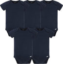 Gerber baby-boys 5 Pack Onesies Multi-packs Bundle Interlock 180 Gsm by TinyTreasures Baby Boutique