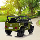 Ride on Truck Car, 12V Electric Ride on Car with Remote Control, MP3, LED Lights, Suspension System, Double Doors, Safety Belt, Ride-on Toy for Kids Aged 3-8 Years by TinyTreasures Baby Boutique