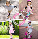 BOSONER Kids/Youth Knee Pad Elbow Pads for Roller Skates Cycling BMX Bike Skateboard Inline Rollerblading, Skating Skatings Scooter Riding Sports by TinyTreasures Baby Boutique