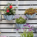 yosager 3 Pack Galvanized Metal Umbrella Wall Planter, Hanging Wall Flower Holder, Succulent Hanger Vase Indoor Outdoor Rustic for Garden Home Wall Decor by GreenHaven Gardens