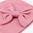 BQUBO Newborn Baby Hats Mittens Set Hospital Hat Beanie Infant Bow Hats Baby Gloves No Scratch Mittens for 0-6 Months by TinyTreasures Baby Boutique