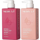 Medix 5.5 Retinol Body Lotion + Hyaluronic Acid Cream, Moisturizer Body & Face Lotion Set | Hydrating + Firming Lotion For Stretch Marks, Wrinkles, & Crepey Skin | Skin Care Products, 2pc Set by TinyTreasures Baby Boutique
