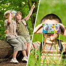 Shappy 30 Pcs Cardboard Folding Binoculars with Coloring Markers Paintable Make Your Own Paper Binocular 3x Magnification DIY Craft Toys for Boys Girls Birthday Party Supplies Class Activity by TinyTreasures Baby Boutique
