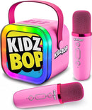 Move2Play, Kidz Bop Mini Karaoke Machine for Kids | Official Kidz Bop Merchandise | 2 Microphones | Connect with Bluetooth | 3, 4, 5, 6, 7+ Year Old Gift | Toy for Girls, Boys, & Toddler by TinyTreasures Baby Boutique