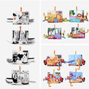 TUMAMA TK 3PCS Baby Books 0-6 Months, Soft Cloth Books for Babies Infants Toddler, Touch and Feel Crinkle Cloth Books 6 to 12 Months, Early Development Interactive Toys Gifts for Boys Girls by TinyTreasures Baby Boutique