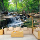 BSFHH Nature Tapestry Forest Tree Sea Cave Wall Hanging, Stream Through Rainforest Landscape Wall Art Tapestry for Bedroom Living room (Creek, 90"×70", Unframed) by CozyNest Decor
