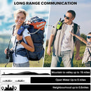 Walkie Talkies for Adults- WokTok Long Range Two Way Radio for Camping Hiking Hand Held Hiking Accessories Camping Gear Xmas Birthday Gift for Kids,SOS Siren,NOAA Weather Alert,3 Radios by TinyTreasures Baby Boutique