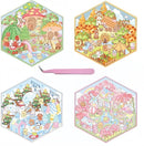4 Sets DIY 3D House Stickers - Four Seasons Theme: Create Your Own Cute Cartoon Miniature Scene Sticker Art Kit for Kids & Adults, Stress Relief (Spring Summer Autumn Winter Theme) by TinyTreasures Baby Boutique
