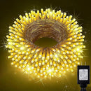 KNONEW 197FT 500 LED Christmas Lights Outdoor String Lights 8 Modes & Memory Fairy Light Plug in Waterproof LED String Lights for Xmas Yard Tree Wedding Party Holiday Decorations (Warm White) by GreenHaven Gardens