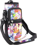 icolor Water Bottle Carrier Bag with Strap 25/32/40 oz Crossbody Bottle Holder with Phone Pocket Sling Sleeve Insulated Neoprene Water Bottle Pouch for Walking Travelling by TinyTreasures Baby Boutique