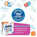 FoxMind Match Madness Board Game, Visual Recognition Matching Board Game, Family Puzzle Game to Develop Kids Problem Solving Skills by TinyTreasures Baby Boutique