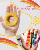 NewFamily Jumbo Crayons for Toddlers – Easy-Grip Unbreakable Non-Toxic Enlighten Sensory Toys | OT & Autism Therapy | Gift-Ready Set for Kids by TinyTreasures Baby Boutique
