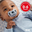 NUK Timeless Comfy Pacifier | 100% Silicone, One-Piece Design | BPA-Free, Gentle on Baby’s Skin | 5-Pack, for 0-6M by TinyTreasures Baby Boutique