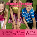 Kids Watches for Girls Boys Digital Sport Watch with Step Counter Pedometer Vibration Alarm Clock, No App Waterproof Fitness Tracker Kids Watch Boys Girls Teens Students Ages 5-16 by TinyTreasures Baby Boutique