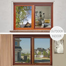 HIDBEA One Way Mirror Window Film Daytime Privacy, Reflective Window Tint for Home, Heat Control UV Blocking, Non-Adhesive Self Static Cling Window Sticker (Silver, 17.5 Inch x 13.1 Feet) by CozyNest Decor