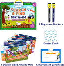 Skillmatics Search and Find Sight Words Educational Game - Reusable Preschool Learning Activities, Perfect for Toddlers & Kids Who Love Toys, Builds Vocabulary, Gifts for Ages 4, 5, 6, 7 by TinyTreasures Baby Boutique