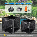Pond Filter Box, Anti-Clogging Pond Filters for Outdoor Ponds Nylon Media Mesh Water Pump Cover Barrier Bag with Drawstring, Pond Pump Filter Bag (7 Inch) by GreenHaven Gardens
