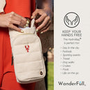 WanderFull® Original HydroBag® Collection, Water Bottle Holder w/Strap & Phone Pocket, Hands-Free Crossbody Water Bottle Bag by TinyTreasures Baby Boutique